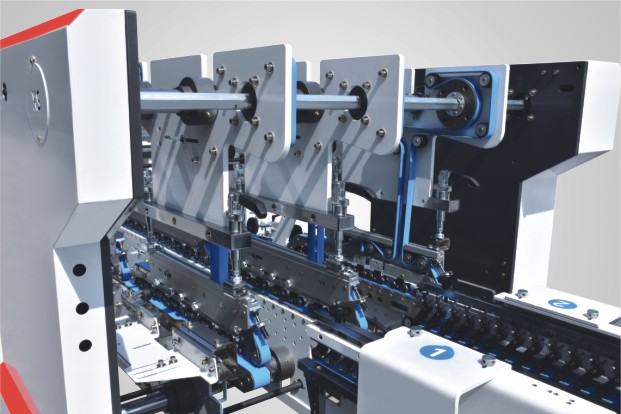 এক্সএস -900 1200 আপার বেল্ট ড্রাইভার উচ্চ গতির ফোল্ডার গ্লুয়ার মেশিন