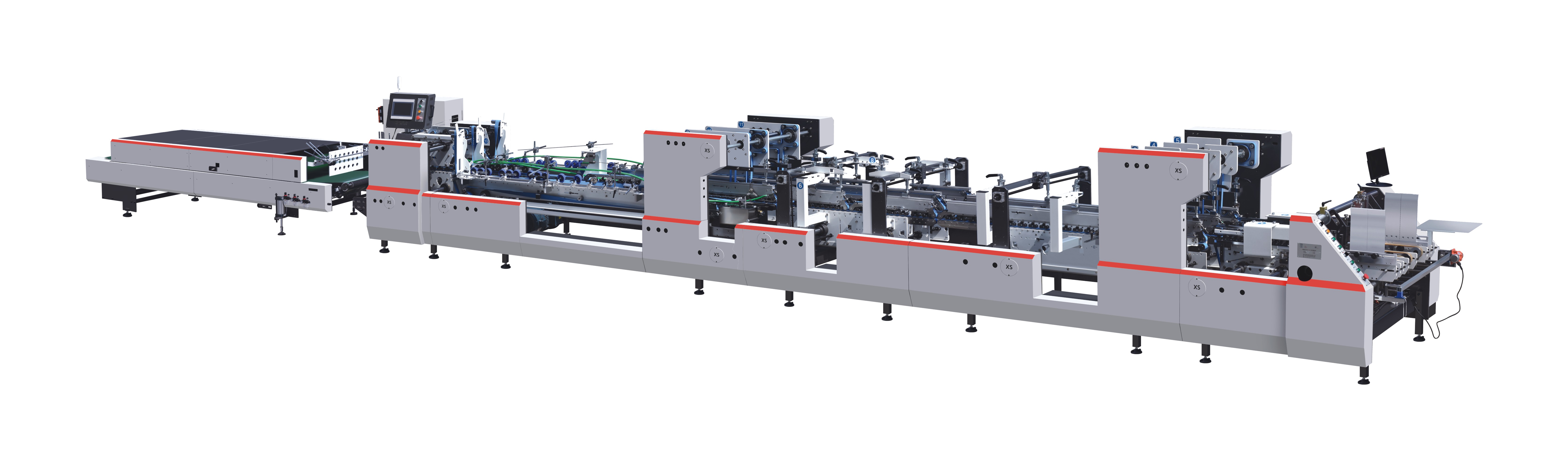 এক্সএস -1250 1450 1650 হাই স্পিড ফোল্ডার গ্লুয়ার ক্যাটালগ